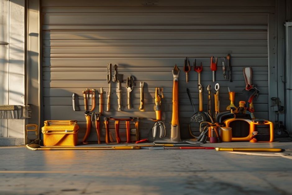 Rick Brothers Garage Door Repairs Inc — professional Garage Door Repair in Anaheim, branded work van and team — Garage Door Repair near me